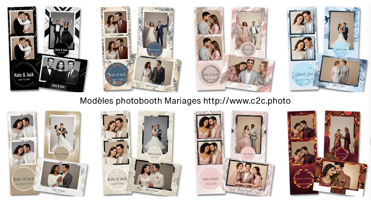 Modèles photobooth mariages Alsace 3